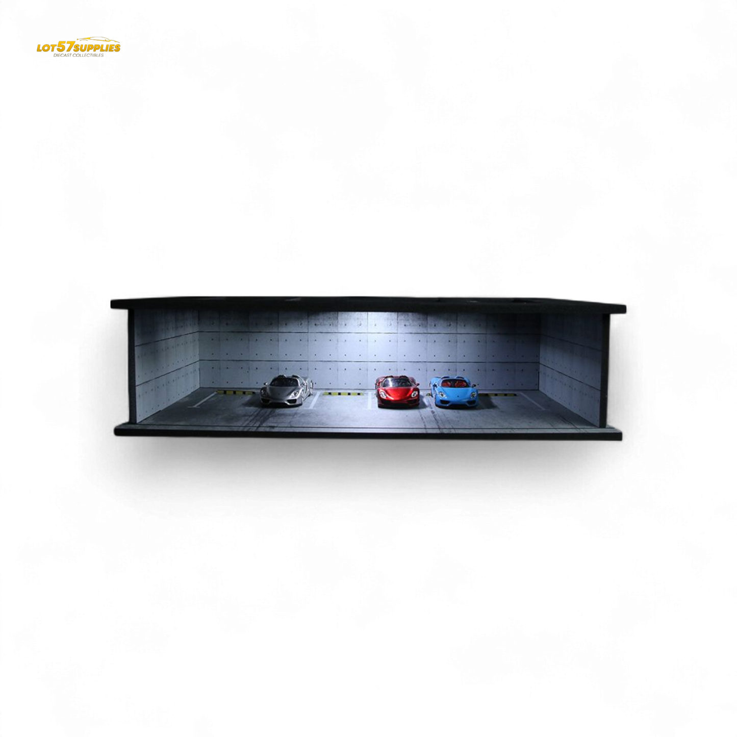 MoreArt UNDERGROUND PARKING GARAGE SCENE 02 - MO915002 1:64
