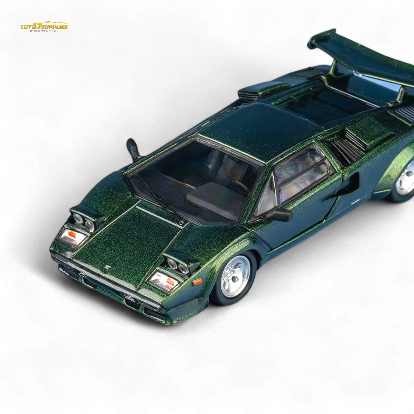 Findclassically Countach LP5000S - Canepa Green 1:64
