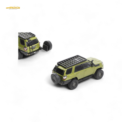 GCD Toyota Super Overlord Light Modified Version 4 Runner - Olive Green 1:64
