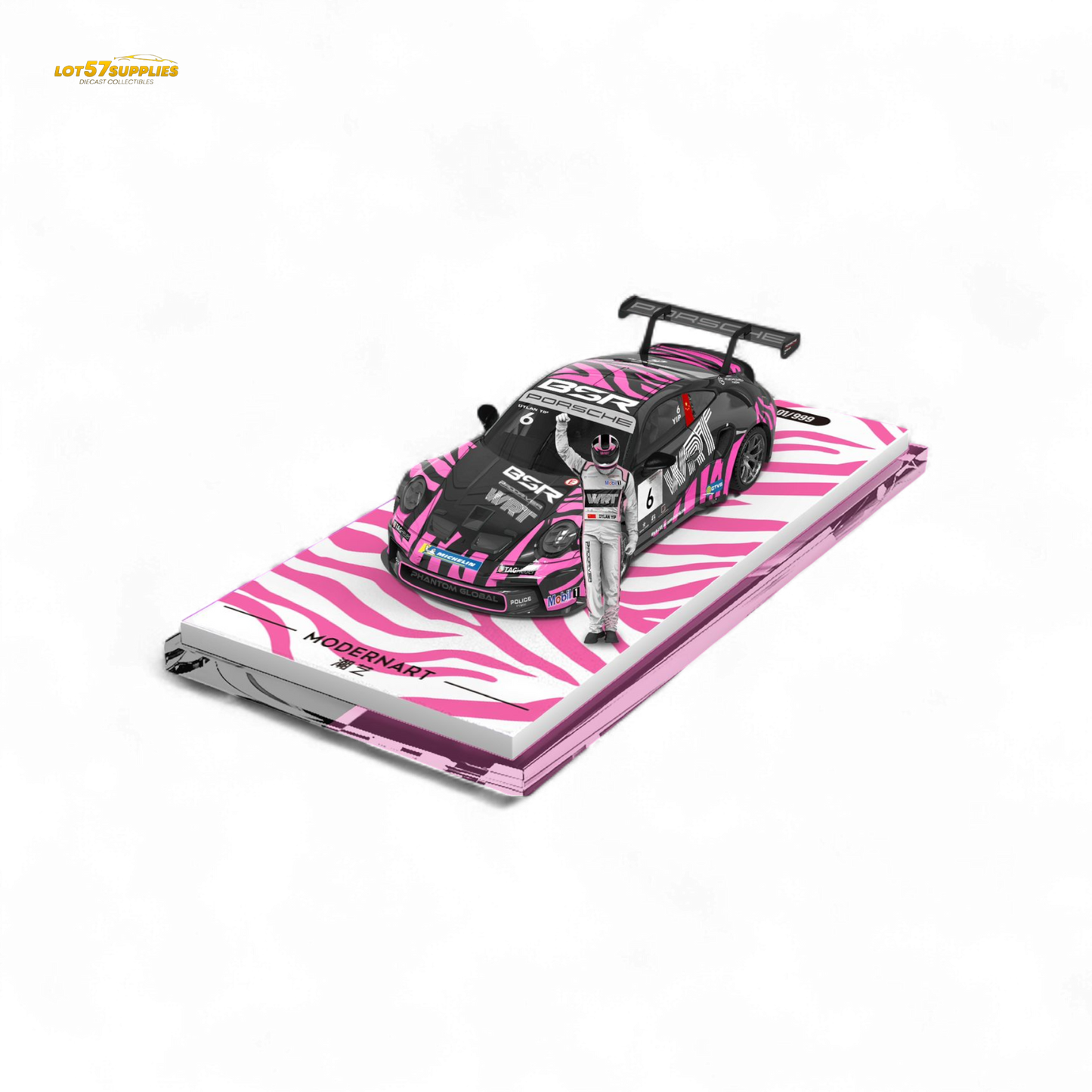 ModernArt & WRT Porsche 911 GT3 Carrera Cup Container Set 1:64