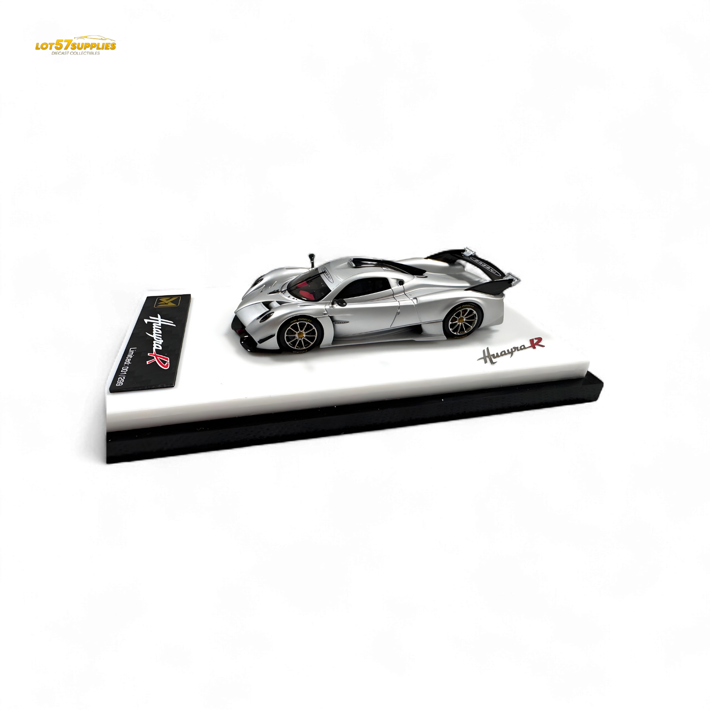 DMY Pagani Huayra R - Matte Silver 1/64