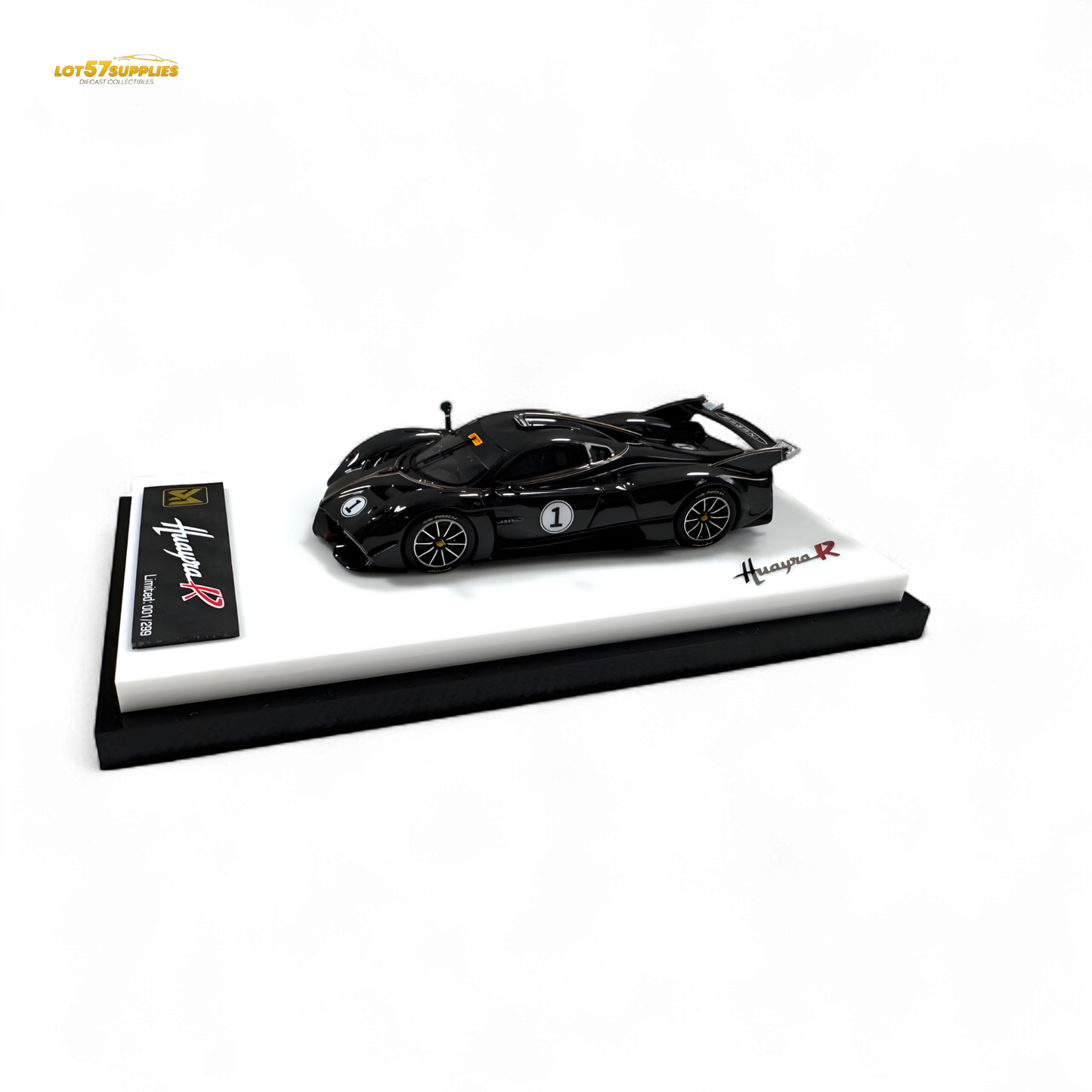 DMY Pagani Huayra R - Black Carbon 1/64