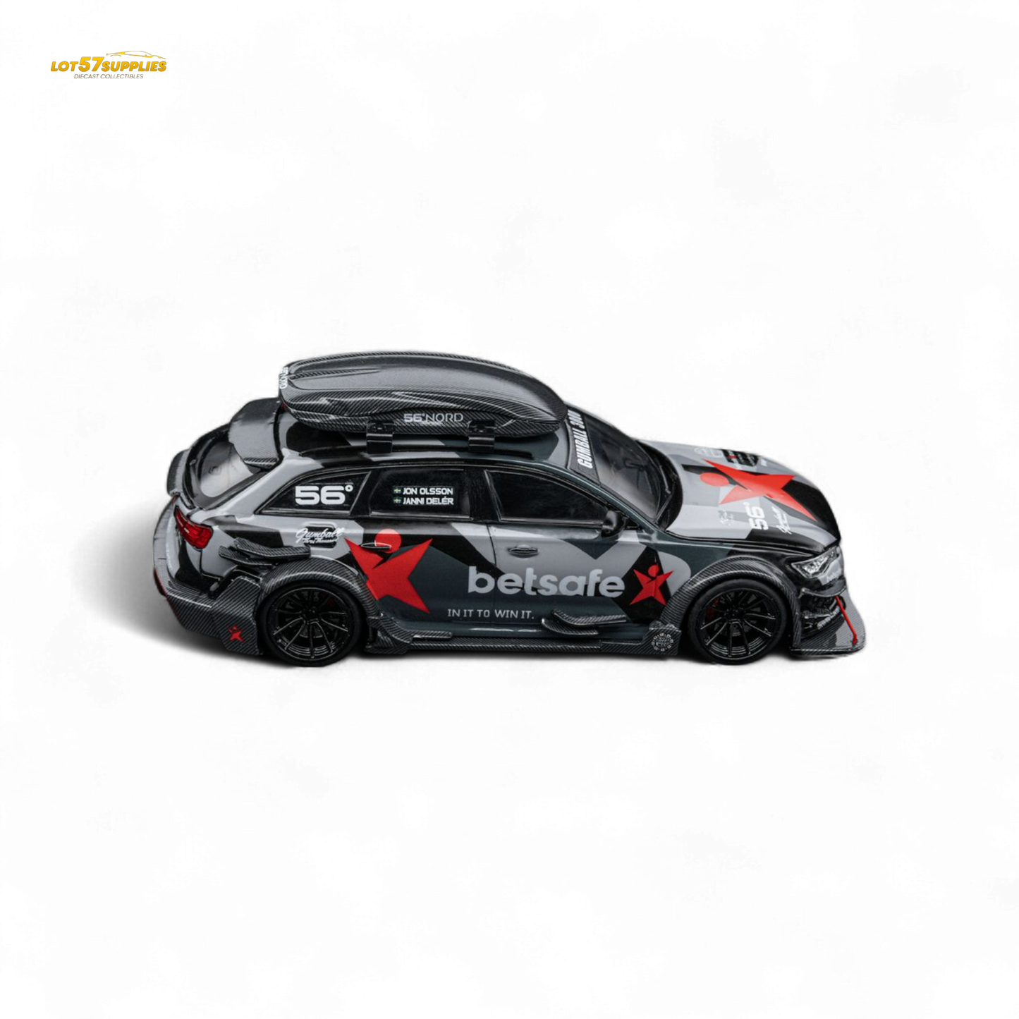 (Pre-Order) DCM Audi RS6 C7 DTM Betsafe Gumball 3000 - 1:64