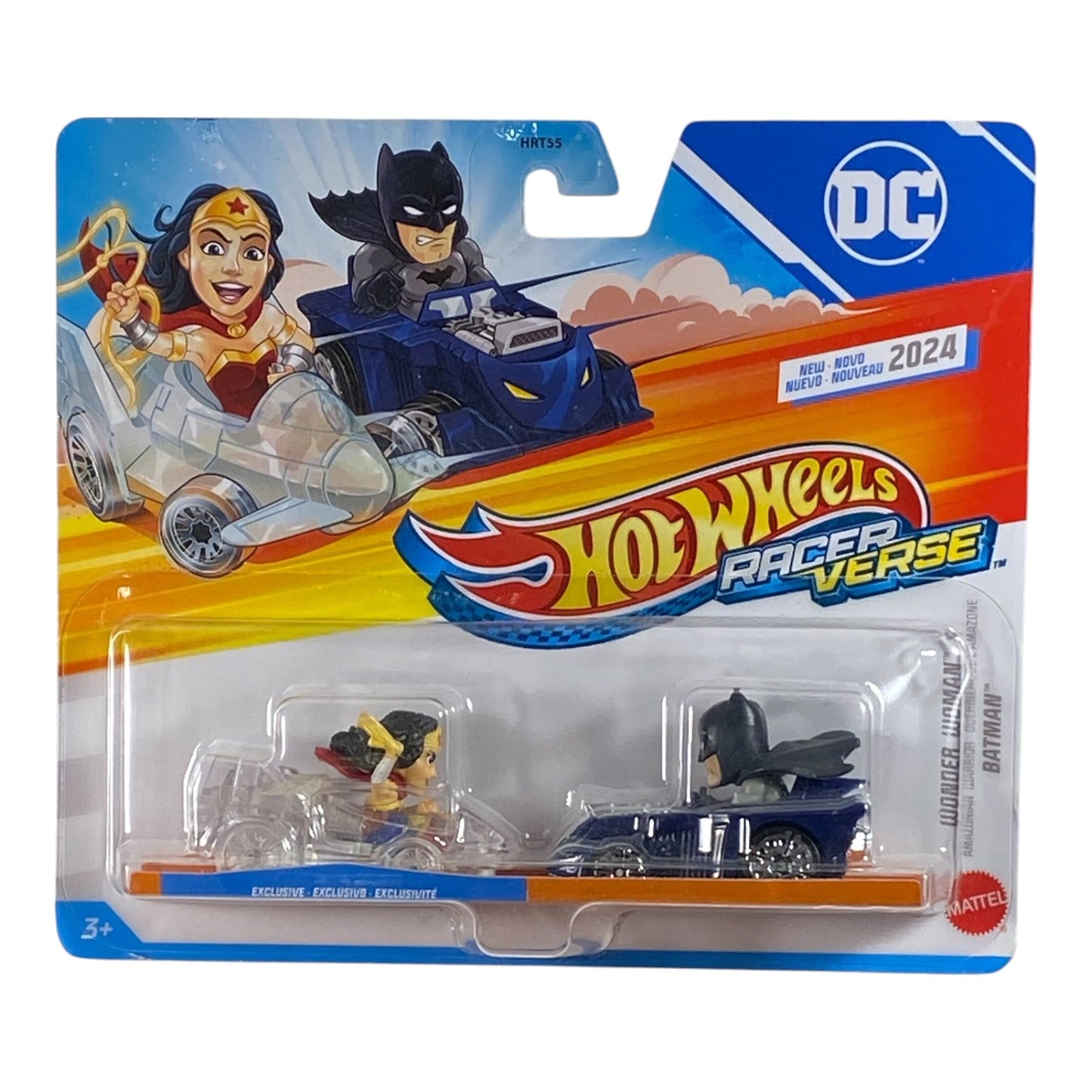 Hot Wheels Wonder Woman & Batman - RacerVerse Series