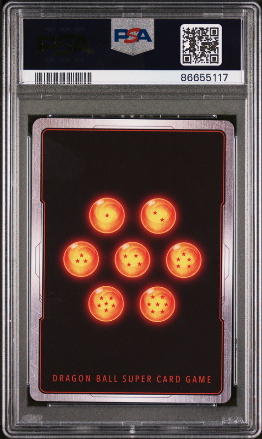 2022 DRAGON BALL SUPER MYTHIC BOOSTER ANDRD.18, PRFTNS.PREY #P-210 - PSA 10