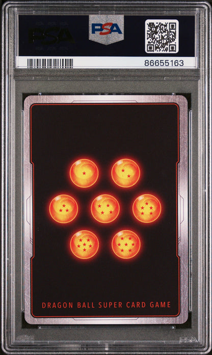 2022 DRAGON BALL SUPER MYTHIC BOOSTER SS4 BARDOCK, FTG/FATE #P-261 - PSA 10