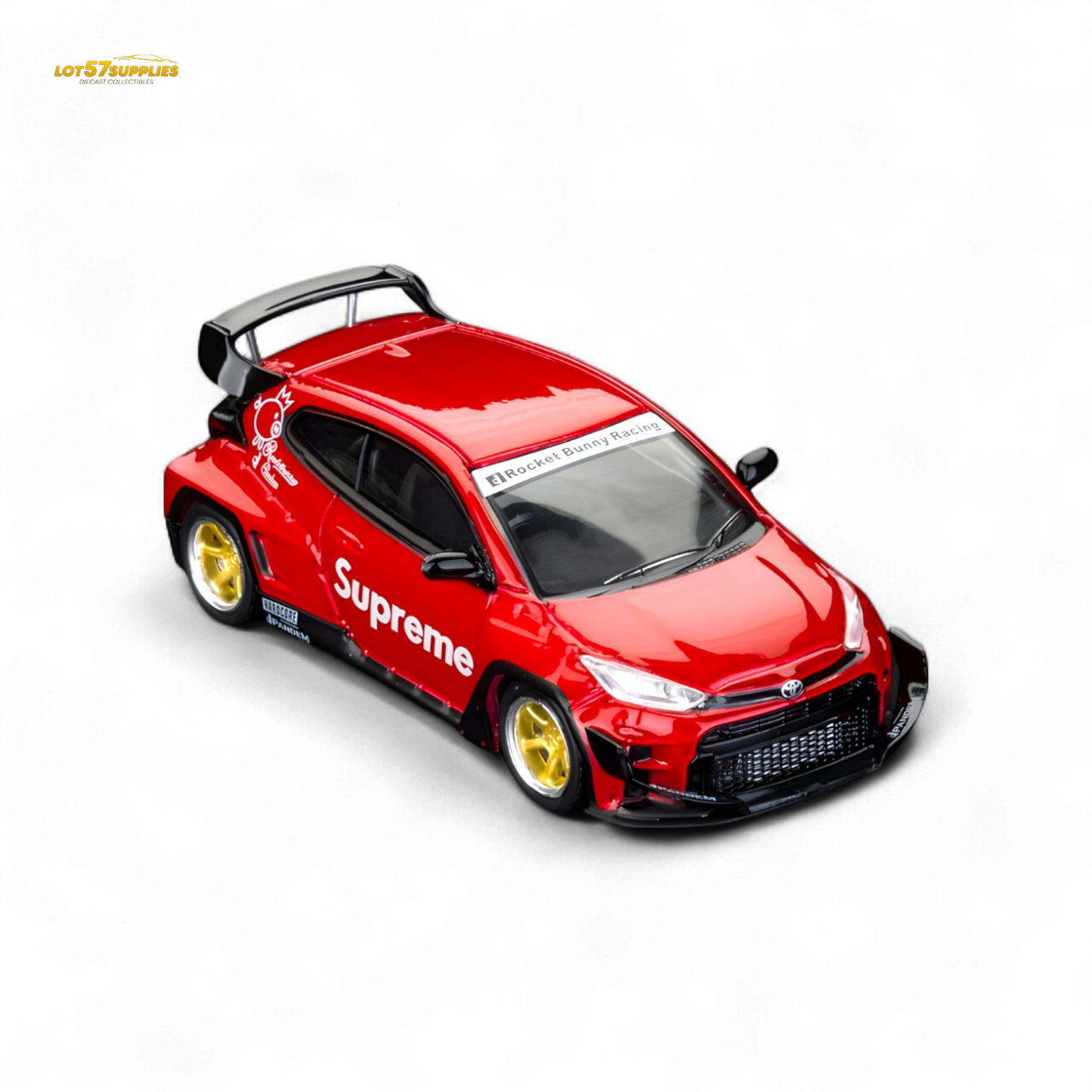 ET Model x Fuji Toyota Yaris GR Pandem S u p r e m e  Livery 1:64