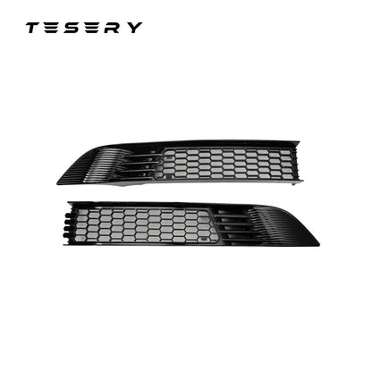 Split Insect Net Front Bumper Grill for Tesla Model Y (Not fit for Performance)