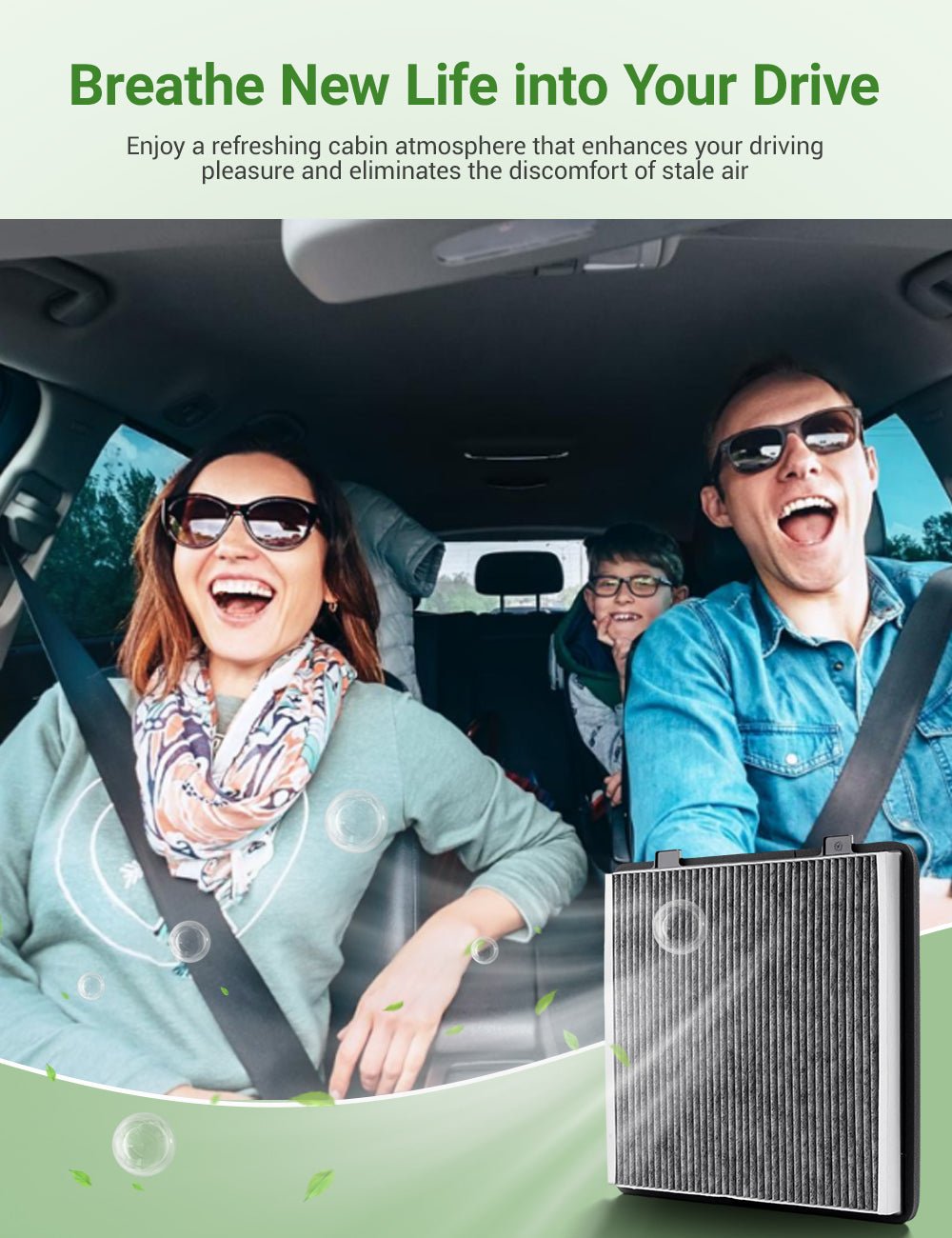 Activated Carbon Air Conditioning Filter for Cybertruck