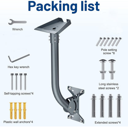 Adjustable Roof Wall Mount Kit V4 for Starlink Gen3