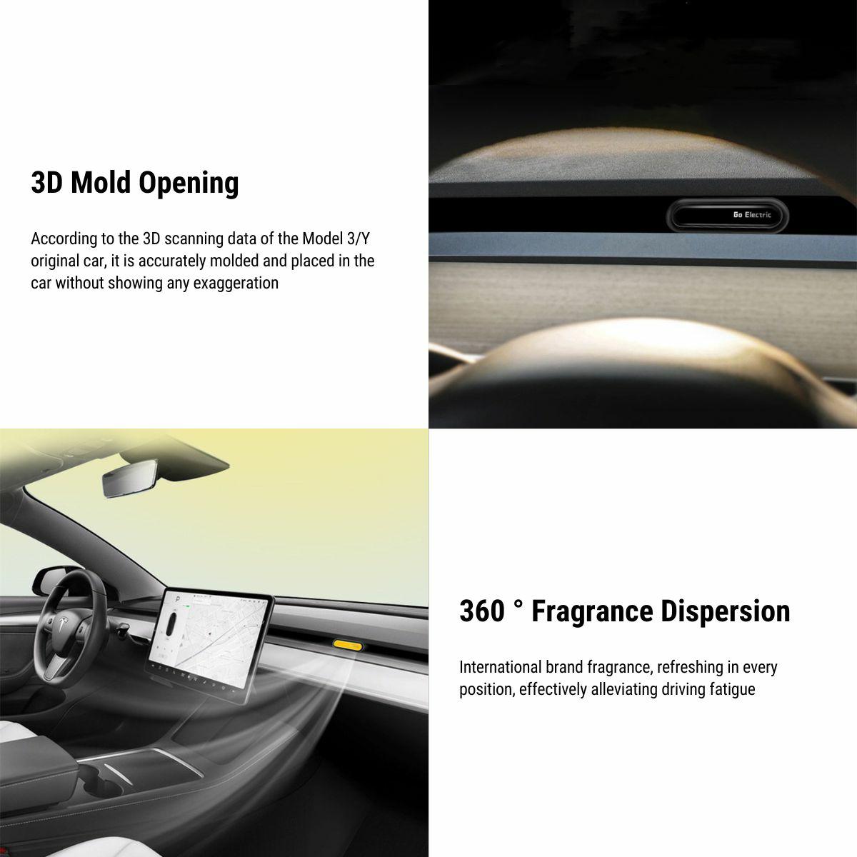 TESERY Air Vent Aromatherapy for Model 3/Y