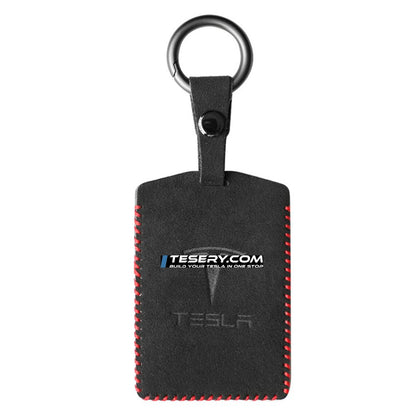 Alcantara Card Key Holder for Tesla Model 3/Y