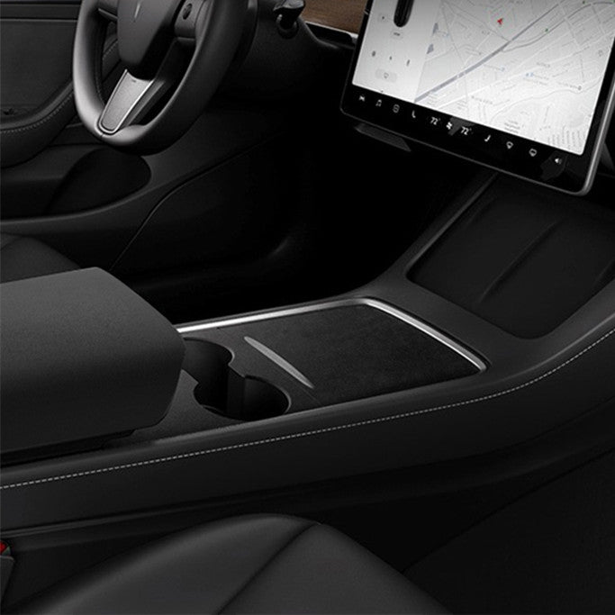 Alcantara Center Console Wrap for Tesla Model 3 Highland / Y