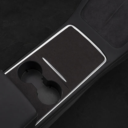 Alcantara Center Console Wrap for Tesla Model 3 Highland / Y
