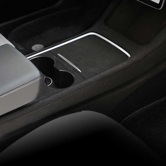 Alcantara Center Console Wrap for Tesla Model 3 Highland / Y