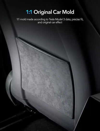 Alcantara Seat Back Protector for Model 3 Highland & New Model Y