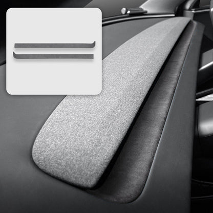 Alcantara Spliced Dash Trim for Tesla Model 3 Highland / Model Y Juniper (2PCS)