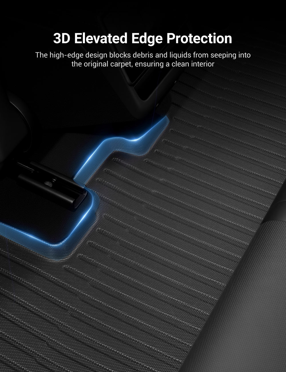 All Weather 3D TPE Floor Mats for Tesla New Model Y