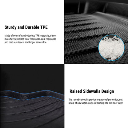All-Weather Floor Mats for Tesla Model X