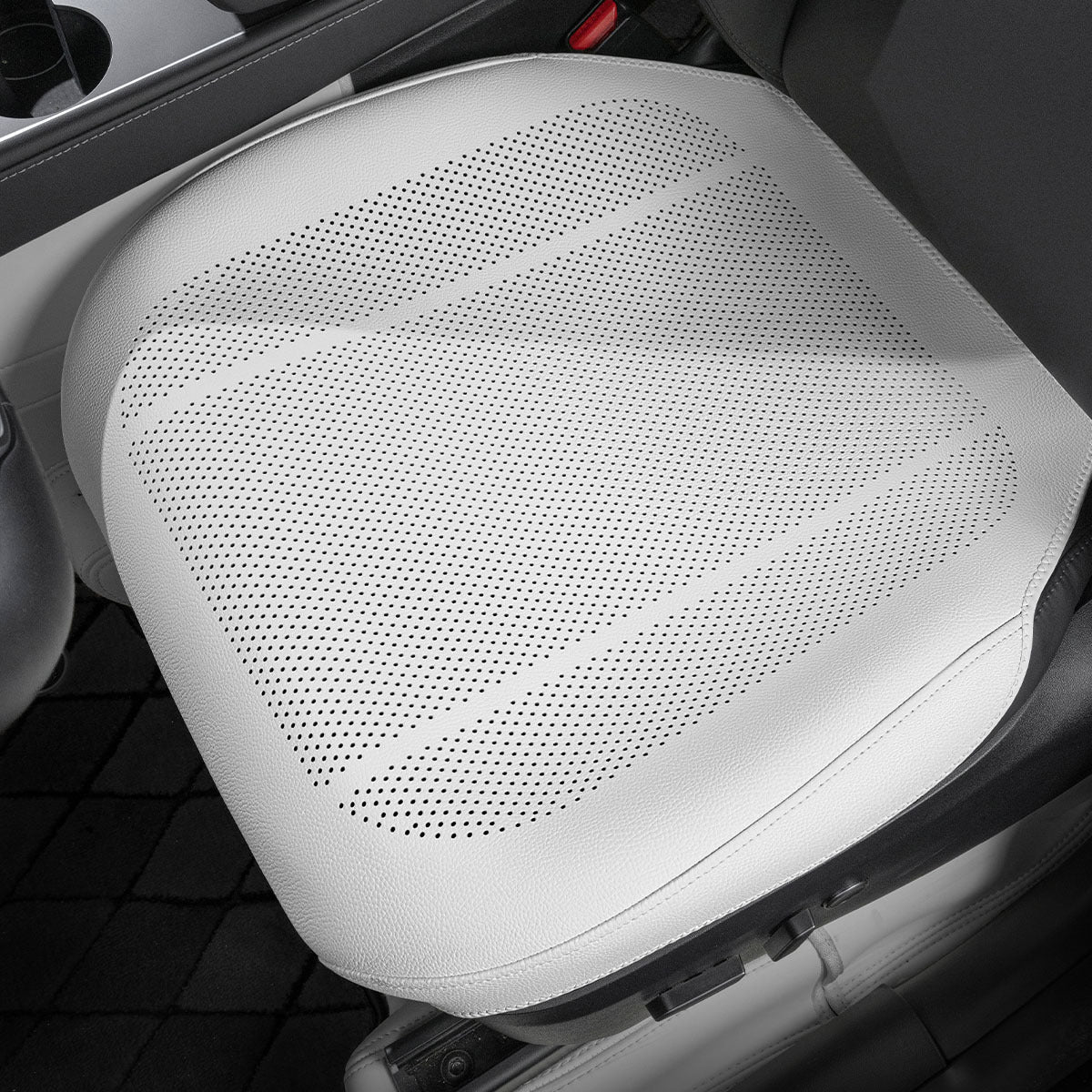 All-Wheather Nappa Leather Car Seat Covers for Tesla Model 3/Y/S/X