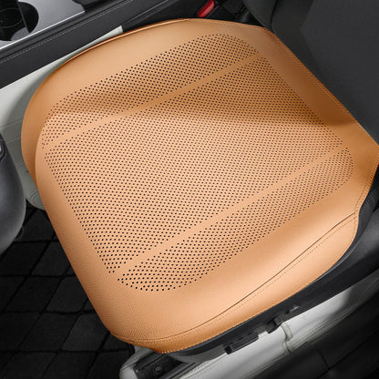 All-Wheather Nappa Leather Car Seat Covers for Tesla Model 3/Y/S/X