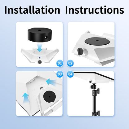 Aluminum Alloy Tripod Ball Head Adapter for Starlink Mini4