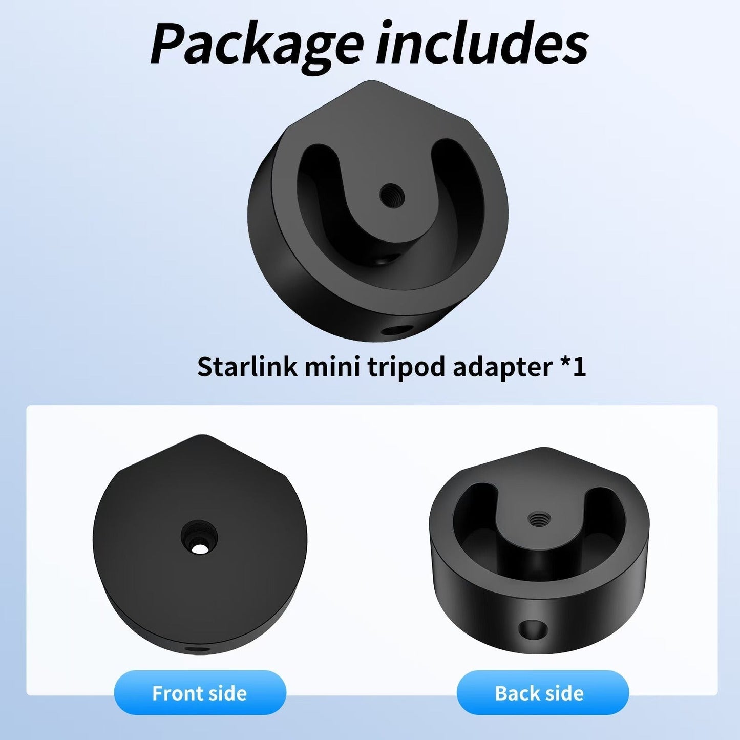 Aluminum Alloy Tripod Ball Head Adapter for Starlink Mini4
