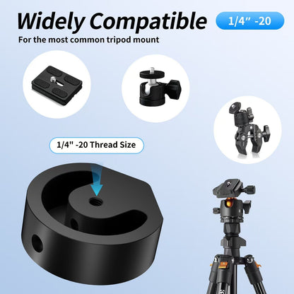 Aluminum Alloy Tripod Ball Head Adapter for Starlink Mini4