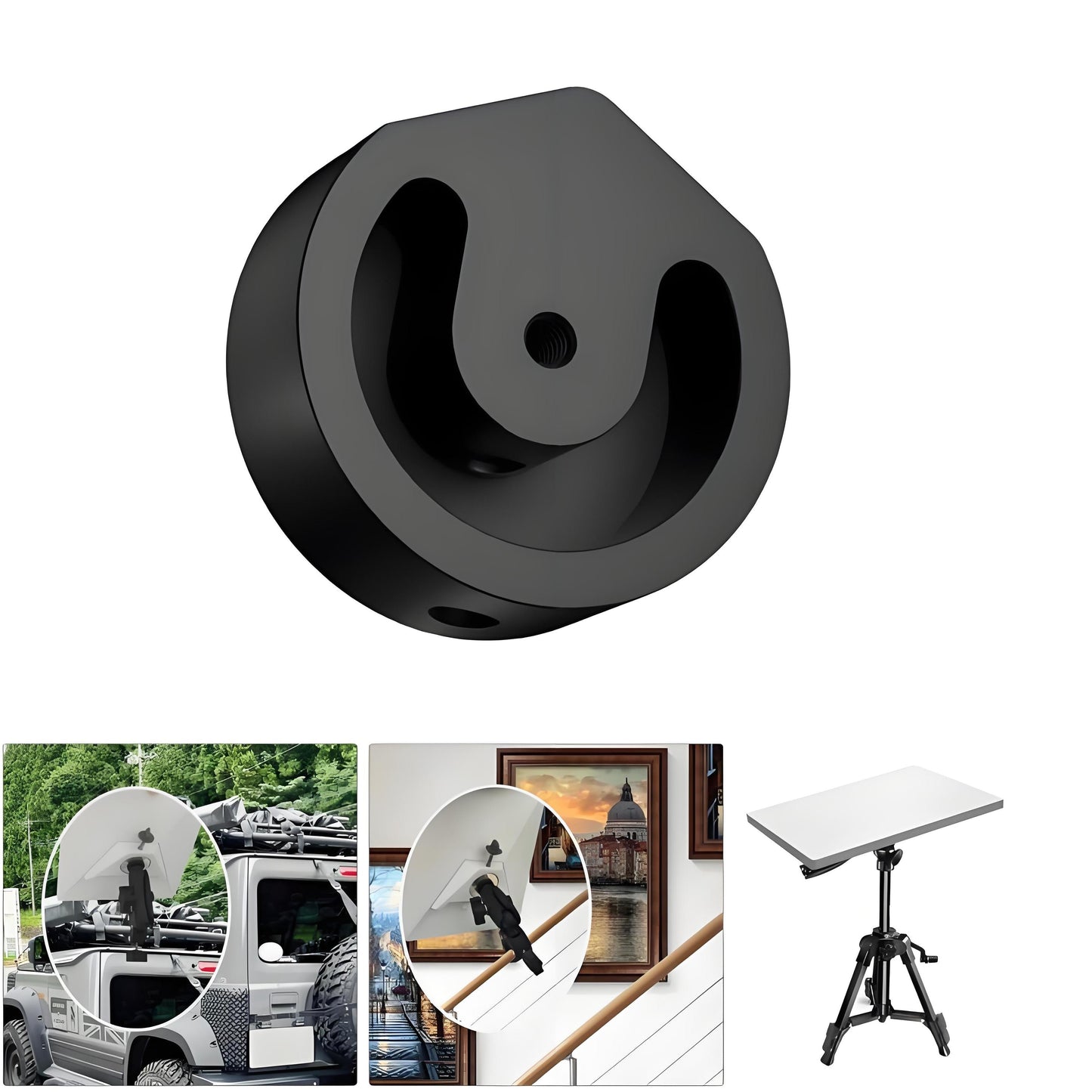 Aluminum Alloy Tripod Ball Head Adapter for Starlink Mini4