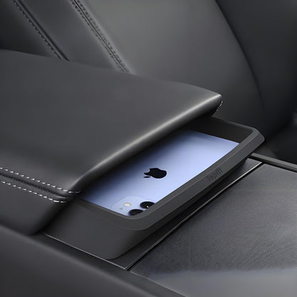 Armrest Console Sunglasses Organizer for Tesla Model 3 Highland / Model Y Juniper