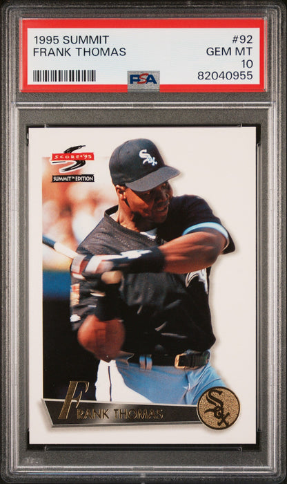 1995 SUMMIT FRANK THOMAS  #92 - PSA 10