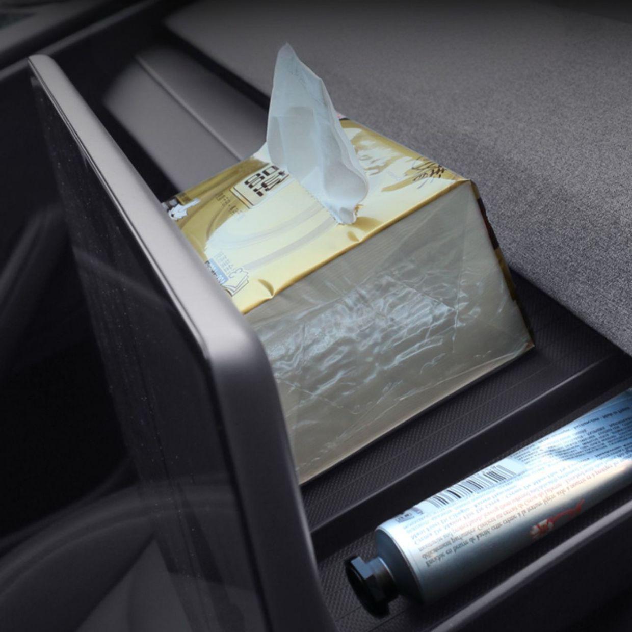 Behind Screen Storage Box for Tesla Model 3 Highland & Model Y Juniper