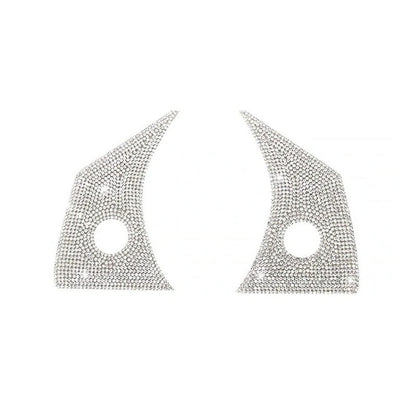 Bling Steering Wheel Buttons Decorate for Tesla Model 3 Model Y (2017-2025)