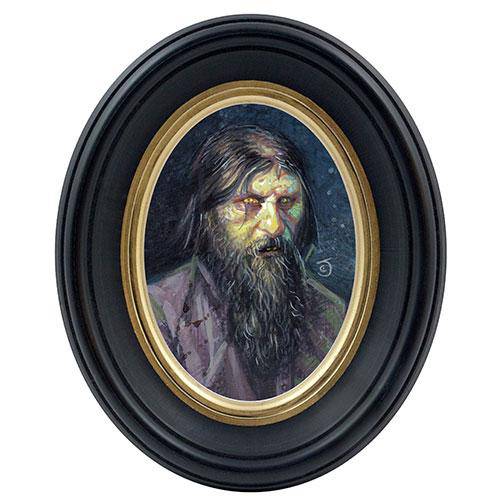 Cameo Creeps Tiny Monster Paintings - Grigori Rasputin