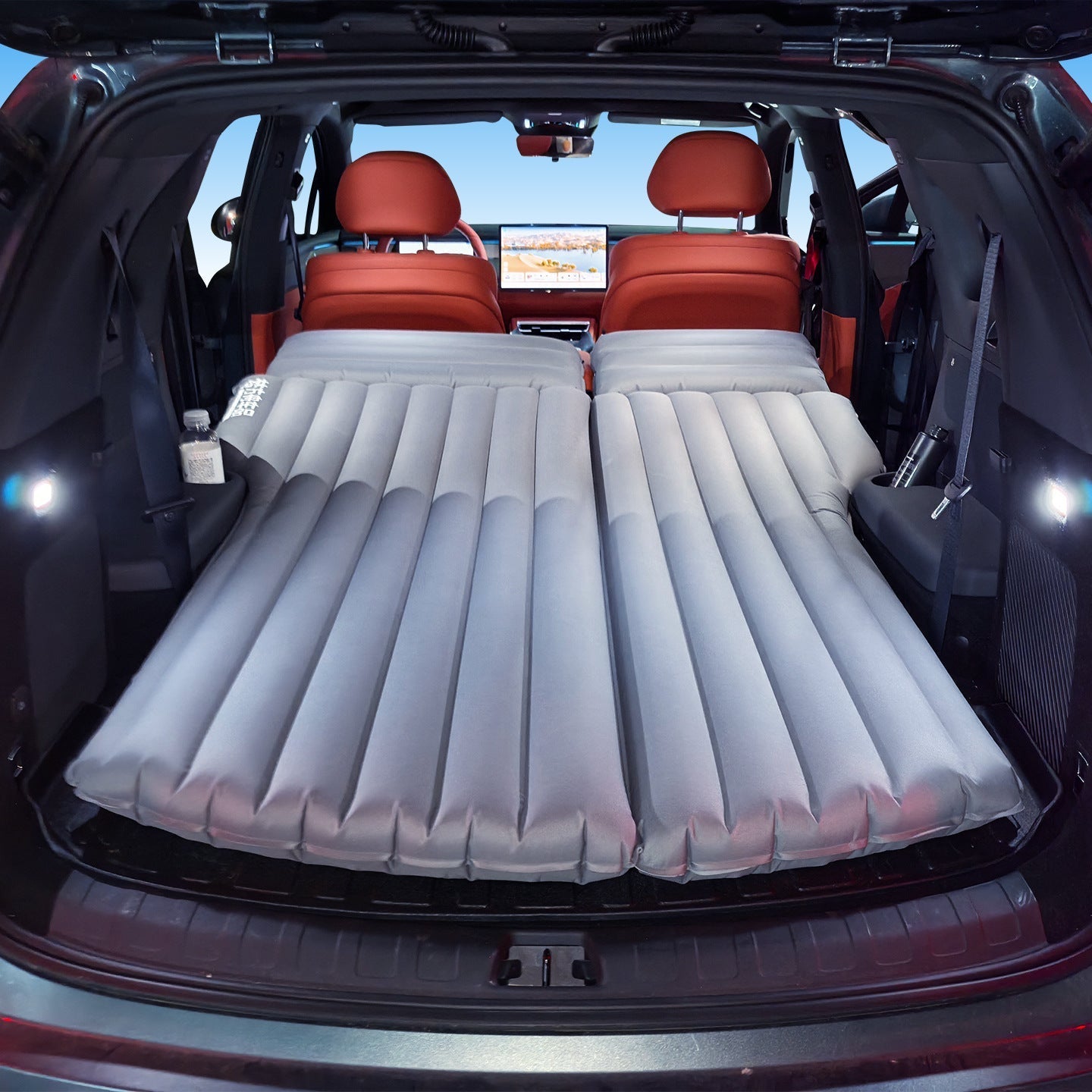 Car Air Mattress for Tesla | Double-Sided Oxford Cloth Folding Air Bed
