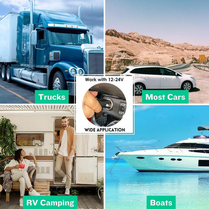 Car Cigarette Lighter to DC Power Cable for Starlink Mini