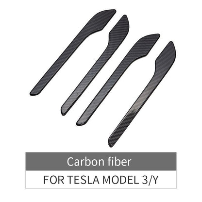 Door Handle Cover Wrap Kit ABS (4Pcs ) For Tesla Model 3 2017-2020