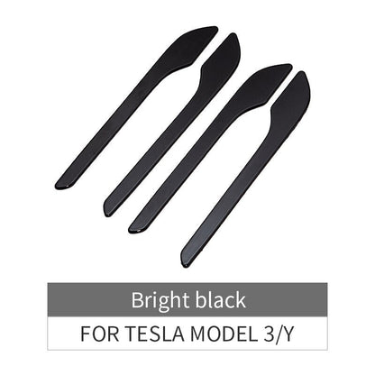 Door Handle Cover Wrap Kit ABS (4Pcs ) For Tesla Model 3 2017-2020