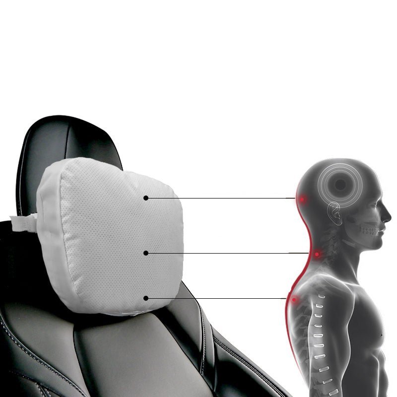 Car Headrest Lumbar For  Tesla Model 3 Highland & New Model Y