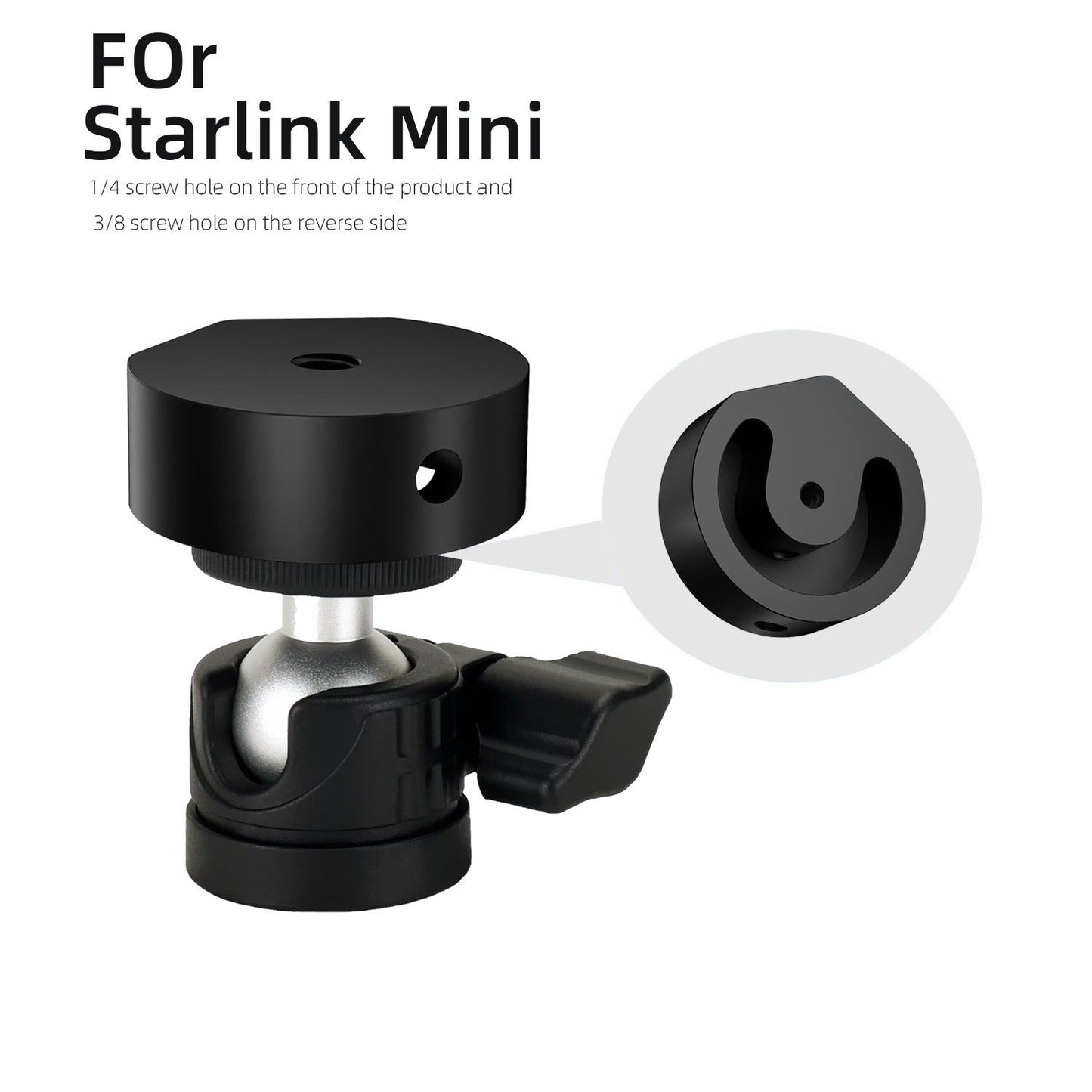 Car Roof Suction Cup Mount for Starlink Mini
