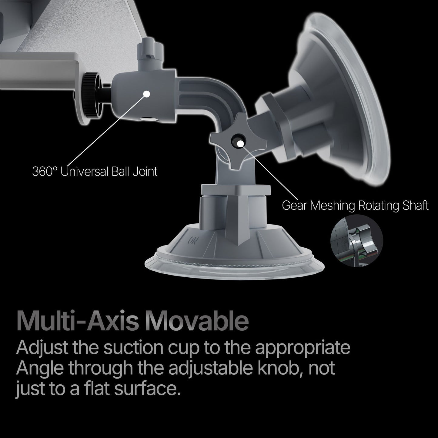 Car Roof Suction Mount for Starlink Mini