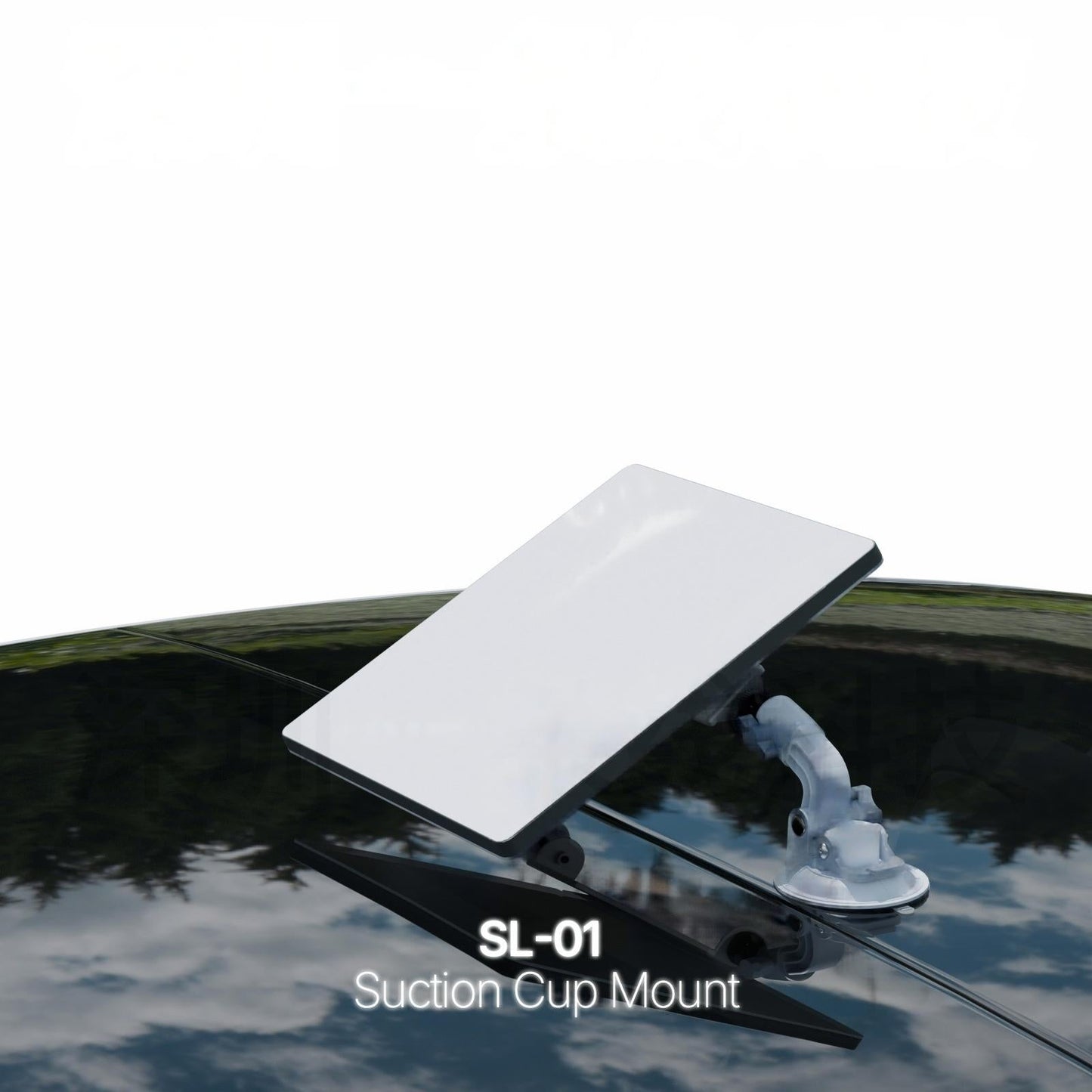 Car Roof/Window Suction Cup Mount Bracket for Starlink Mini