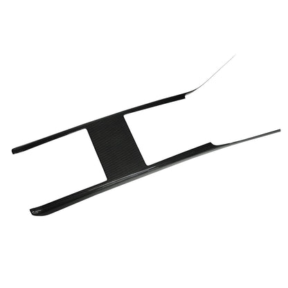 Carbon fiber Center console trim panel for Model S/X 2022+