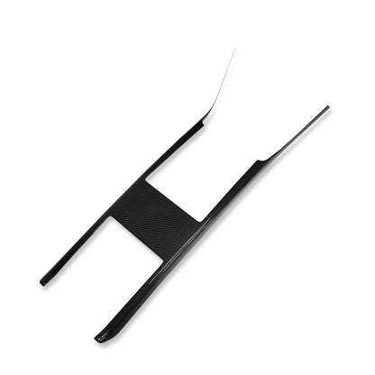Carbon fiber Center console trim panel for Model S/X 2022+