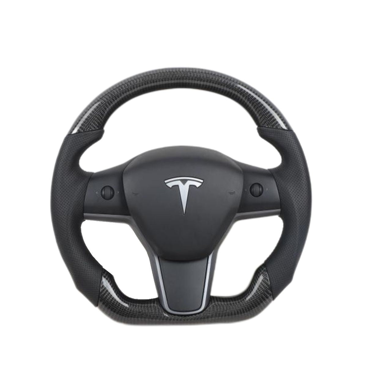 Carbon Fiber Sport Steering Wheel for Tesla Model 3 / Y 【Style 39】