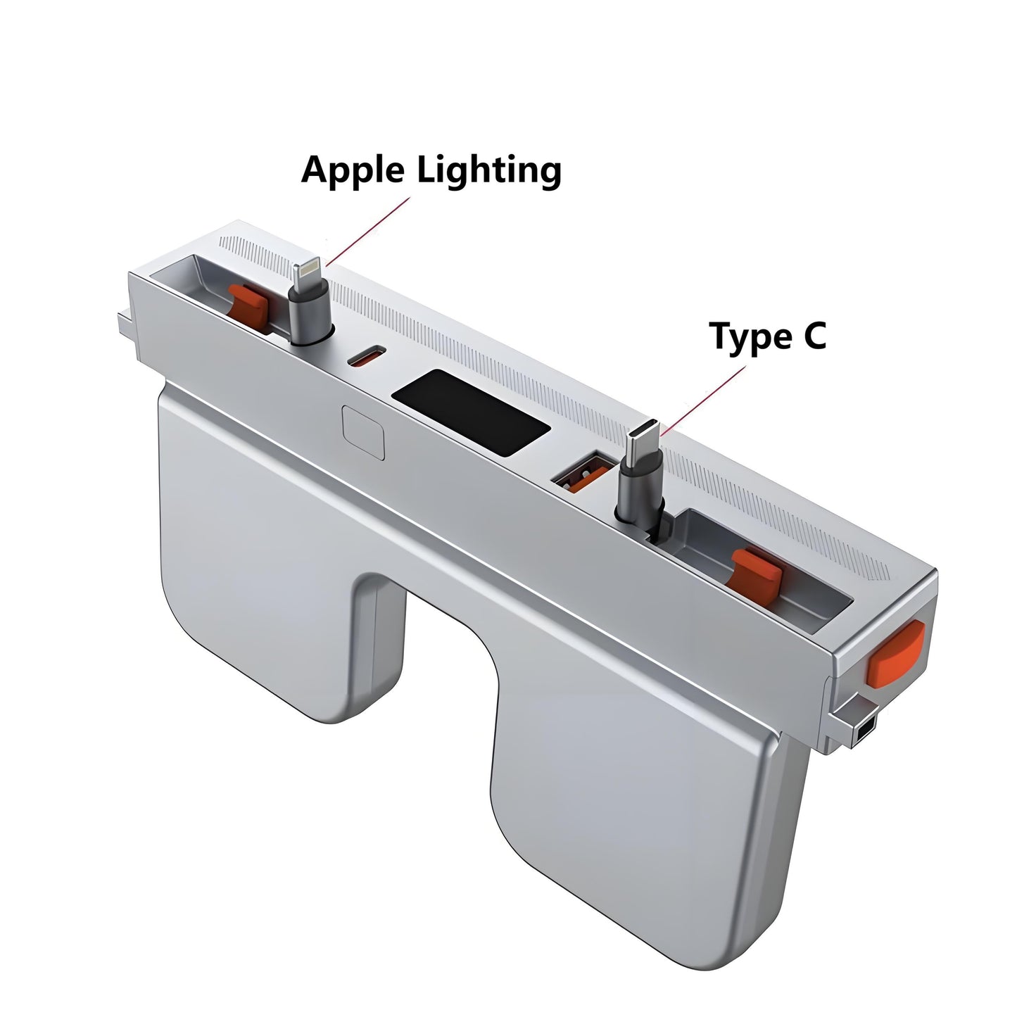 Center Console Ambient Light USB Hub Tesla Model Y Juniper & Model 3 Highland