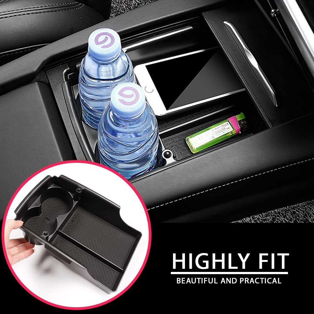 Center Console Armrest Storage Box for Tesla Model S/X