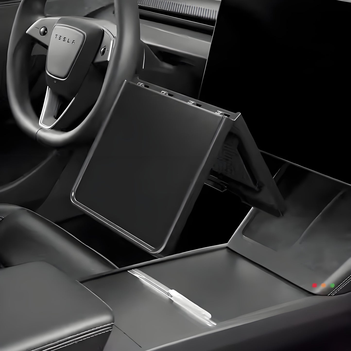 Center Console Folding Table for Model Y Juniper / Model 3 Highland