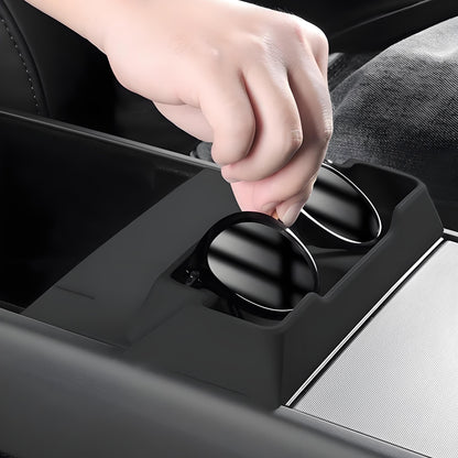 Center Console Glasses Tray for Tesla Model Y Juniper & Model 3 Highland