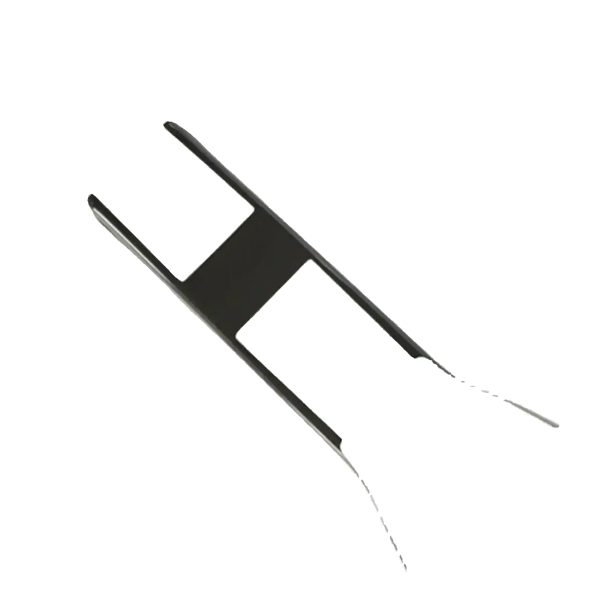 Center Console Side Trim Dry Carbon Fiber Overlay for Model S/X 2021+